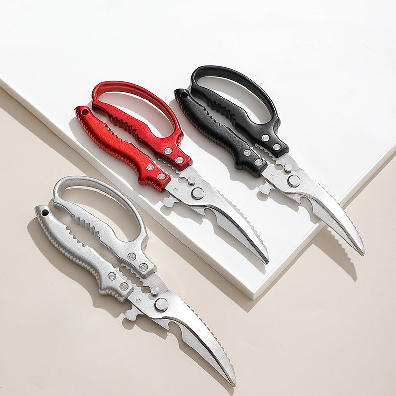 ✂️ Buy 2 Get 1 FREE! 🍗 Multifunctional Heavy Duty Poultry Shears – Razor-Sharp. 6-in-1 & Industrial-Grade 🔪