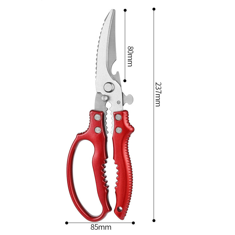 ✂️ Buy 2 Get 1 FREE! 🍗 Multifunctional Heavy Duty Poultry Shears – Razor-Sharp. 6-in-1 & Industrial-Grade 🔪
