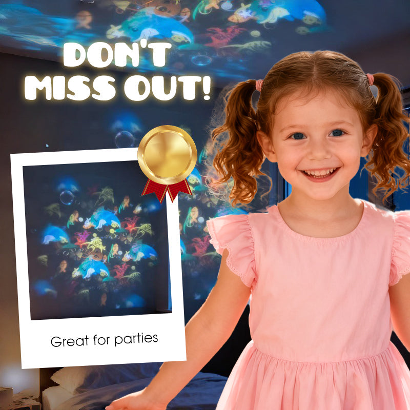 ✨ Rotating LED Projector with Dynamic Lighting Effect – Over 50.000 Sold! 🌀💞 Transform Your Space with Colorful Lights!