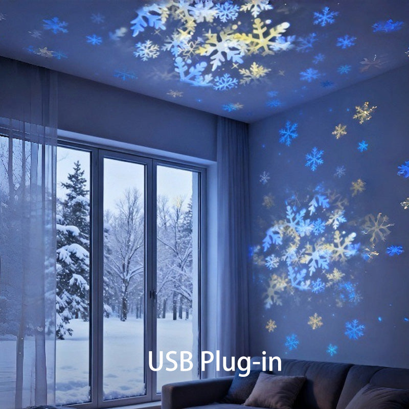 ✨ Rotating LED Projector with Dynamic Lighting Effect – Over 50.000 Sold! 🌀💞 Transform Your Space with Colorful Lights!
