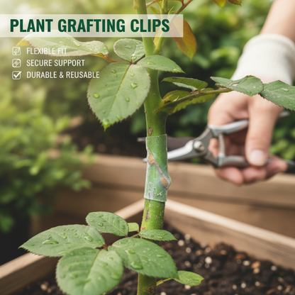 ✨ 50pcs Silicone Grafting Sleeves – Flexible. Durable & Promotes Fruit Tree Healing 🌳✨