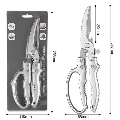 ✂️ Buy 2 Get 1 FREE! 🍗 Multifunctional Heavy Duty Poultry Shears – Razor-Sharp. 6-in-1 & Industrial-Grade 🔪