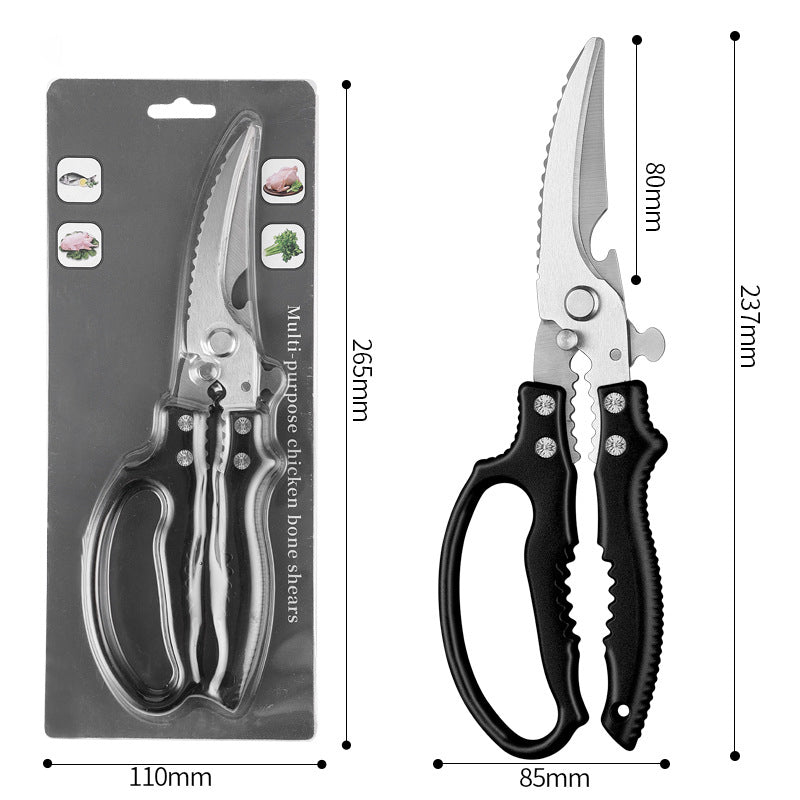 ✂️ Buy 2 Get 1 FREE! 🍗 Multifunctional Heavy Duty Poultry Shears – Razor-Sharp. 6-in-1 & Industrial-Grade 🔪
