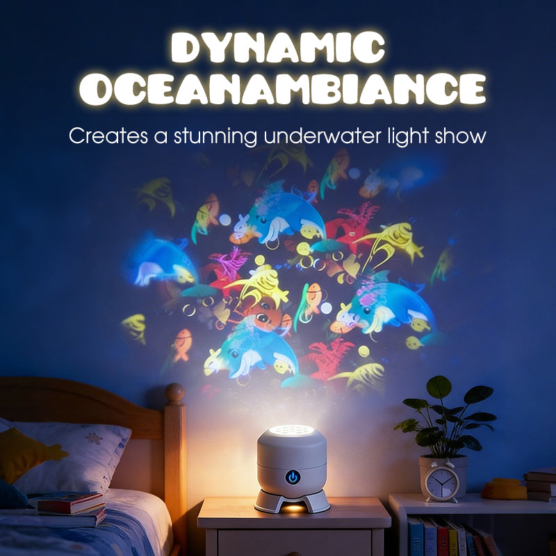 ✨ Rotating LED Projector with Dynamic Lighting Effect – Over 50.000 Sold! 🌀💞 Transform Your Space with Colorful Lights!