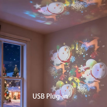 ✨ Rotating LED Projector with Dynamic Lighting Effect – Over 50.000 Sold! 🌀💞 Transform Your Space with Colorful Lights!