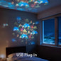 ✨ Rotating LED Projector with Dynamic Lighting Effect – Over 50.000 Sold! 🌀💞 Transform Your Space with Colorful Lights!