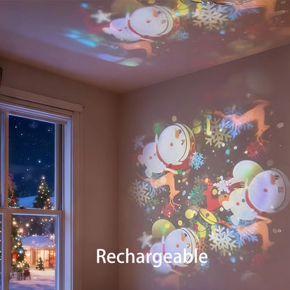 ✨ Rotating LED Projector with Dynamic Lighting Effect – Over 50.000 Sold! 🌀💞 Transform Your Space with Colorful Lights!