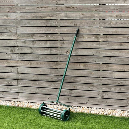 ⏳Limited-time 50% off⏰Rolling Lawn Aerator with Handle🏡🌱